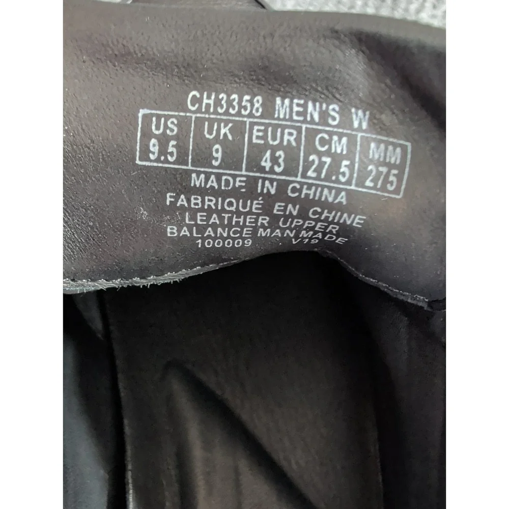 Rockport Edge Hill II Oxford Comfort Shoe Mens 9.5 Black Leather Walking Travel
